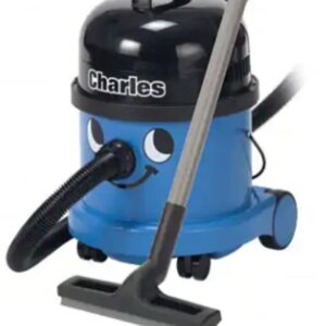 Our Numatic Wet and Dry Vacuum Cleaner "Charles" is a 15 Litre with 220v 10-metre cable.
