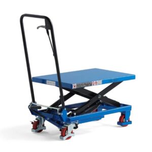 Our Lift trolley will take a 150kg load and lift height from 220mm -720mm