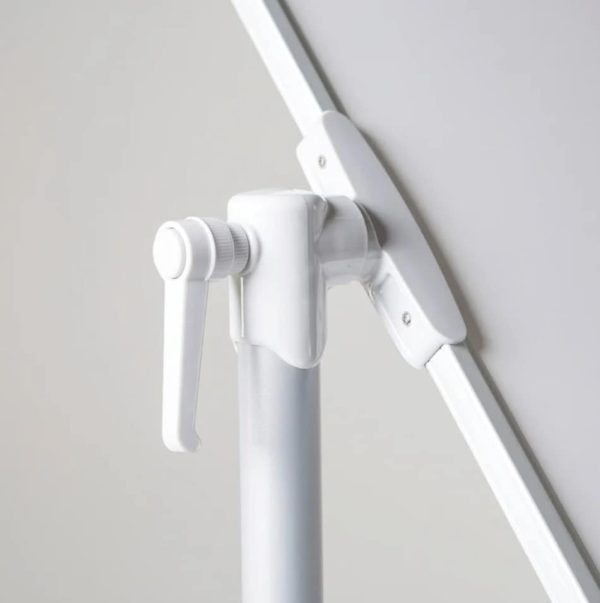 Revolving whiteboard on wheels with brakes. - Image 5