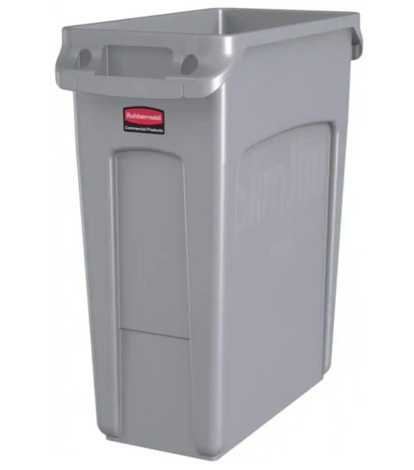 Grey 60 Litre Waste Bin.