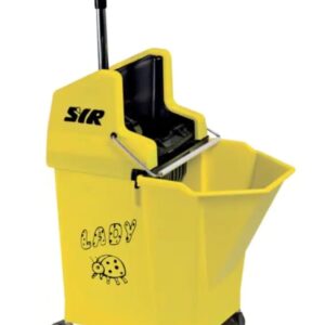 Enjoy sparkling-clean floors with SYR bucket with wringer
