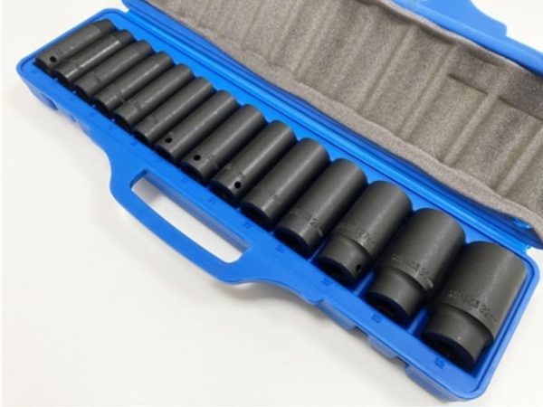 14 Piece 1/2 Deep Impact Socket Set