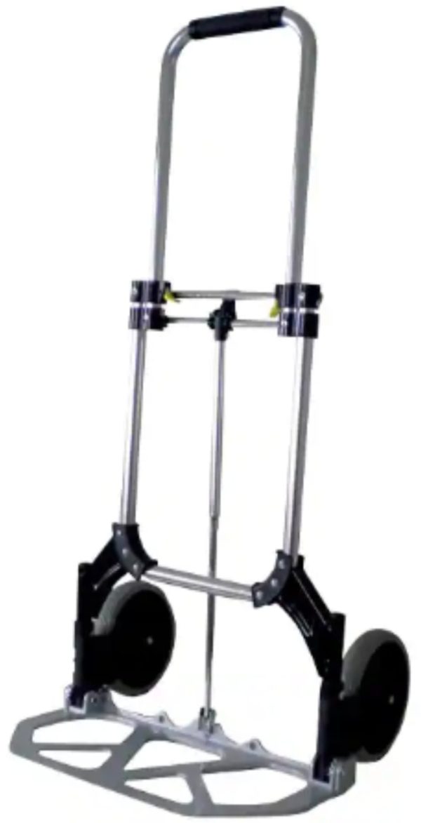 Our new Hand Truck in Black & Silver takes a 120kg Load.