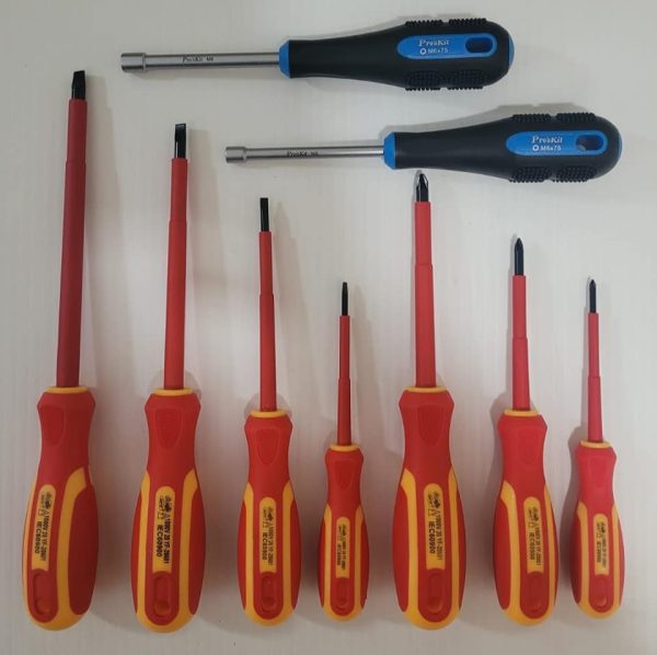 Proskit Tool Kit with 18mm Heated Seal T-Bar Tool & VDE Screwdrivers - Image 7