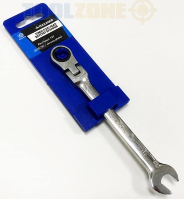 10mm Flexi Ratchet Combi Spanner