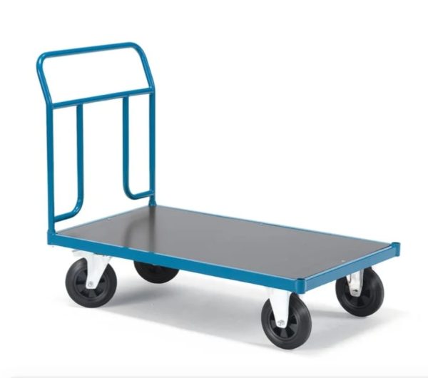 Our Platform trolley takes a 500kg load
