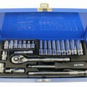 24 piece 1/4" Drive Metric Socket Set