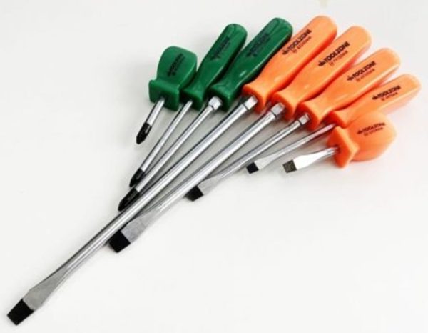 8 Piece Crv Hi Vis Mechanics Screwdriver set - Image 4