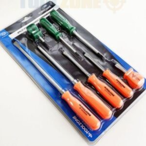 8 Piece Crv Hi Vis Mechanics Screwdriver set