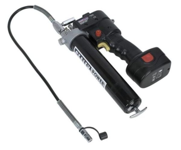 Cordless Grease Gun with 12V Battery & Charger