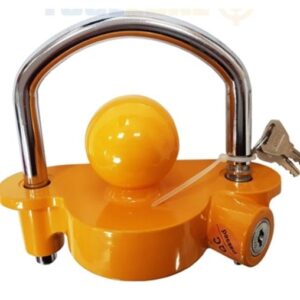 Ball Hitch Security Coupling For Caravans and Trailers.