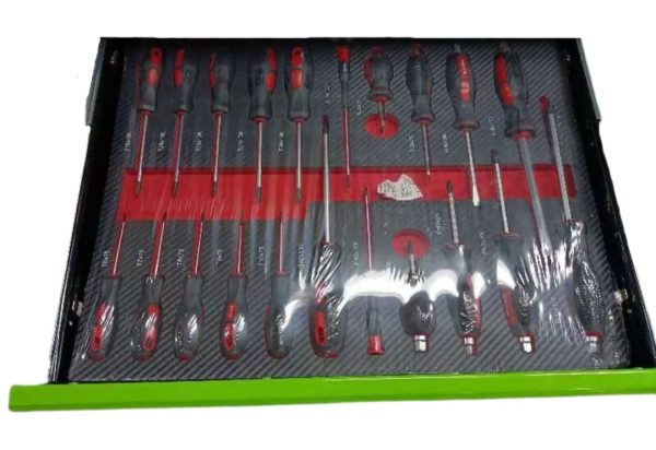 Pacini 12 Drawer Tool Chest On Strong Castor Wheels & Complete With Full Set Of Tools - Image 6