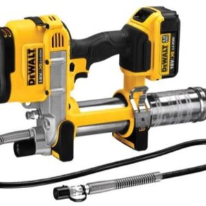 HEAVY-DUTY DEWALT 18 Volt XR Cordless Grease Gun, 1 x 4.0Ah Batteries