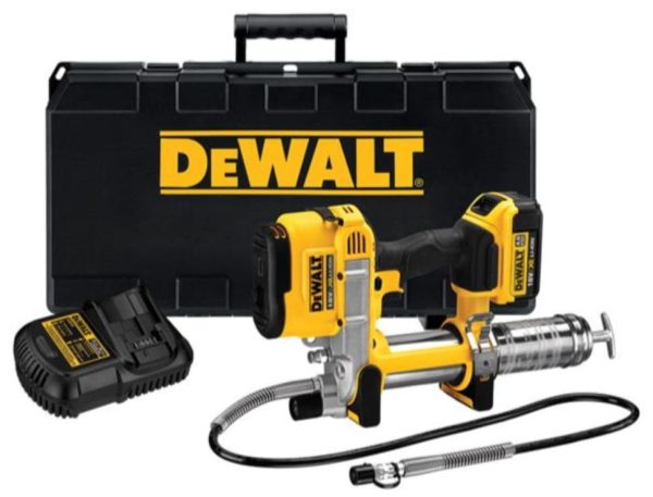 HEAVY-DUTY DEWALT 18 Volt XR Cordless Grease Gun, 1 x 4.0Ah Batteries - Image 4