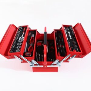 90 piece 5 Tier Cantilever Toolbox full of Tools