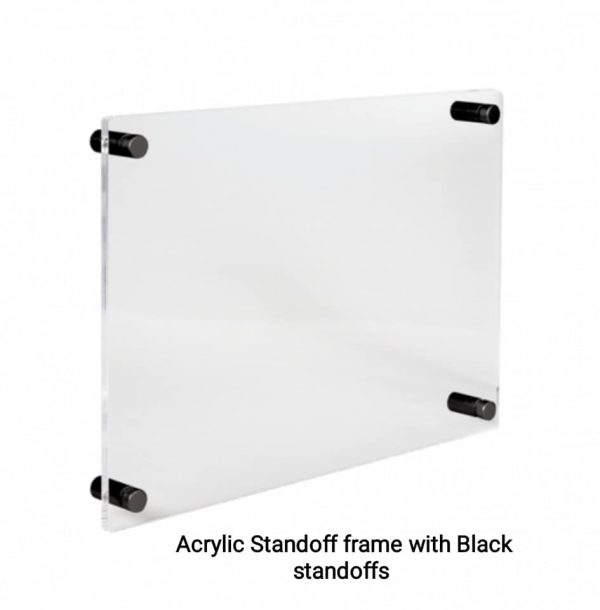 Supervue Acrylic Standoff Frames - Image 4