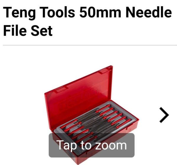 Teng Tools 50mm Needle File Set. - Image 4