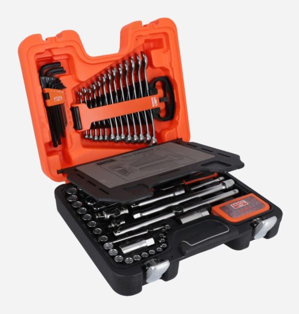 Bacho 95-Piece 1/4" & 1/2" Drive Socket & Mech Set. - Image 4