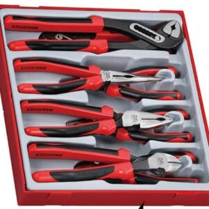 Teng Tools TTD441-T TPR Grip TT2 Plier Set (8 Pieces)