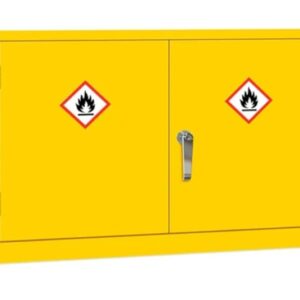Two door hazardous substance cabinet 610mm x 915mm x 457mm