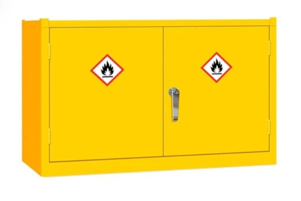 Two door hazardous substance cabinet 610mm x 915mm x 457mm