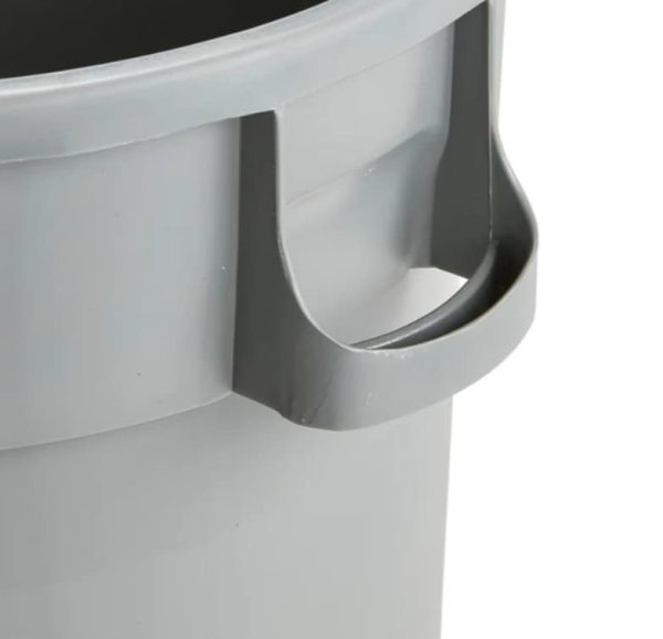 Plastic waste container with dolly 120 Litre. - Image 2