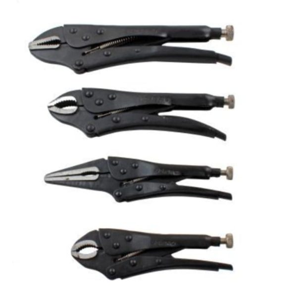4 Piece Locking Pliers / Vicegrip Set. - Image 4