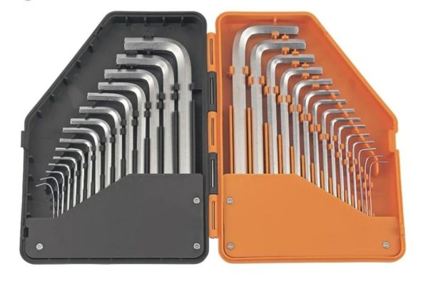 30-PIECE MAGNUSSON METRIC & IMPERIAL HEX KEY SET