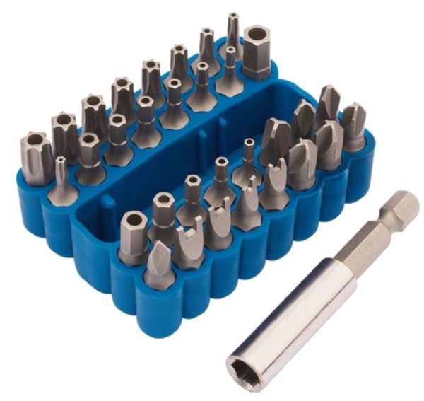 Draper 33 Piece Tamper Proof - Security Bit Set.