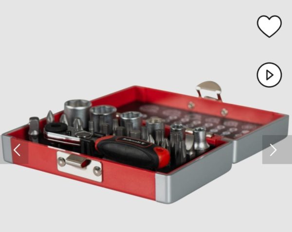 26 PIECE ROTHEWALD MINI-RATCHET SET, 1/4" METRIC WITH FEMALE RATCHET. - Image 4