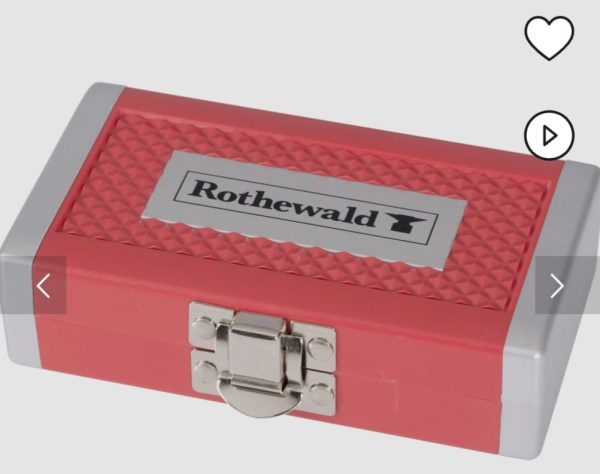 26 PIECE ROTHEWALD MINI-RATCHET SET, 1/4" METRIC WITH FEMALE RATCHET. - Image 5