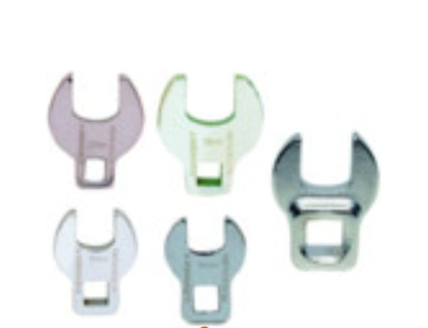 Kennedy Metric, Crowfoot Spanner Set, 10 - 24mm, Set of 10, Chrome Vanadium Steel - Image 3