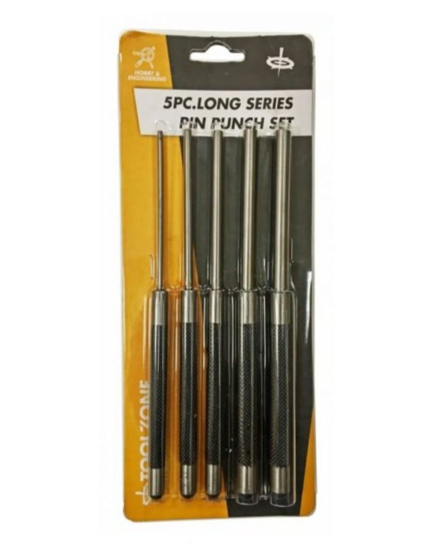 Long Pin Punch Set 5 piece