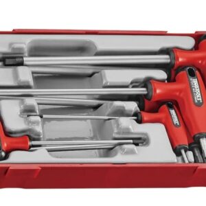 Teng Tools 7 piece L Shape Metric Hex Key Set, 2.5mm → 8mm