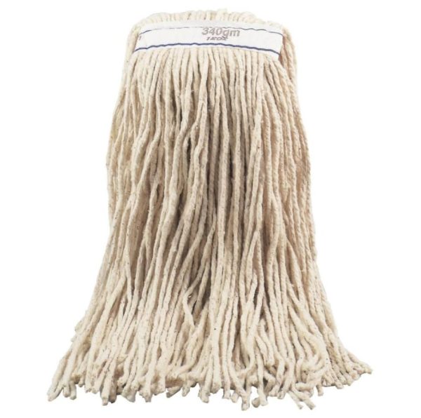 Robert Scott Mop Head Kentucky White & Robert Scott Mop Handle Kentucky Blue.