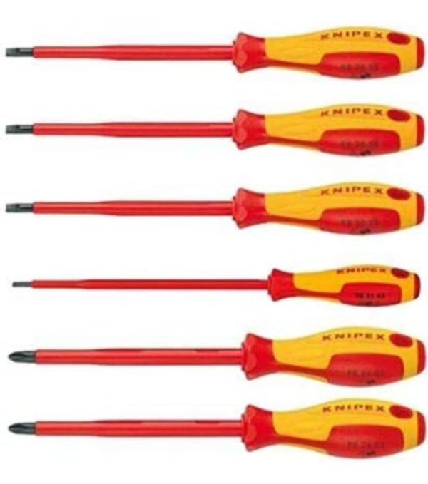 Knipex mixed VDE Screwdriver set, 6 PACK - Image 4