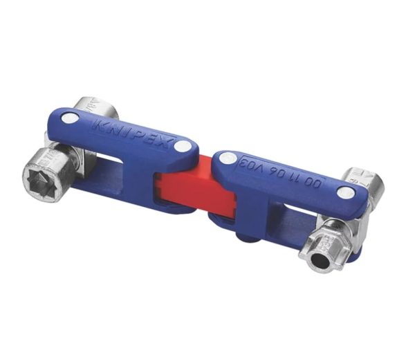 Knipex Diecast Zinc 9-way Control Cabinet Key, 5 → 11 mm Capacity - Image 4