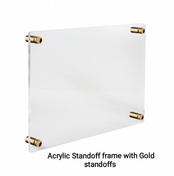 Supervue Acrylic Standoff Frames - Image 5