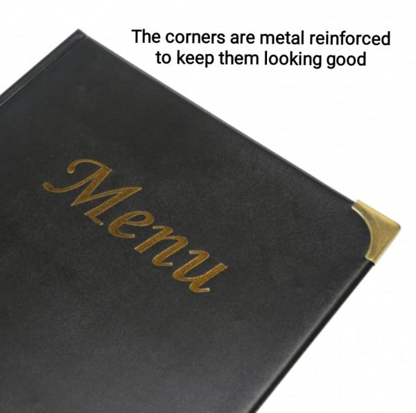 Traditional A4 PVC Menu Cover - Image 5