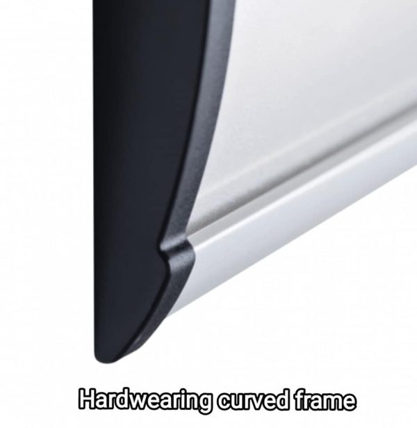 Curved Aluminium Sign Holder available in A4 Size - Image 6
