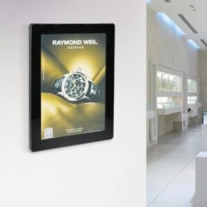 LED Illuminated Black photo frame