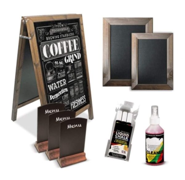 A1 Size Chalkboard Essentials Bundle