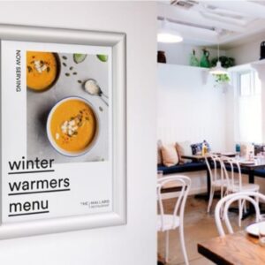 Our A3 Snap Frames are available in 8 different colours