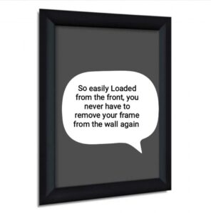 Our A4 Snap Frames are available in 8 Different Colours