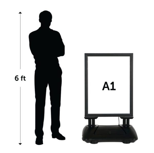 LED : A1 Waterbase Pavement Sign. - Image 4