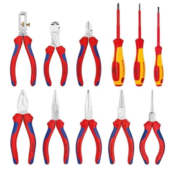 Knipex 11 piece tool kit for telecommunications technicians and electricians. - Image 6