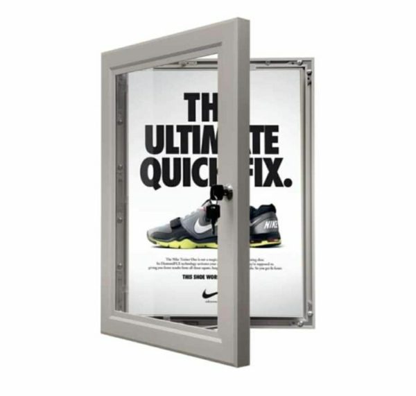 Lockable Poster Case with metal frame and high impact acrylic front panel. - Image 6