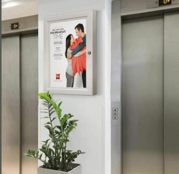 Lockable Poster Case with metal frame and high impact acrylic front panel. - Image 5