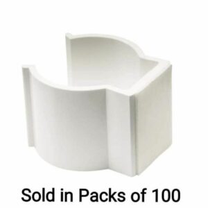 Plastic Pole Grip for attaching labels.