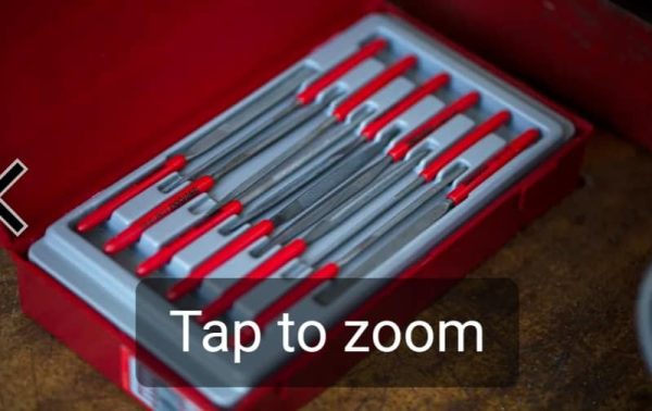 Teng Tools 50mm Needle File Set.